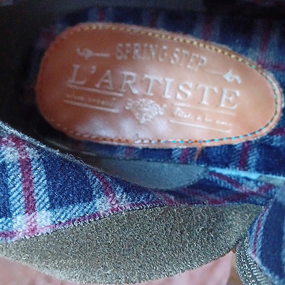 L'Artiste - Sarita Spring Step Green Suede Leather Western/Boho Boots EUC - Picture 10 of 14